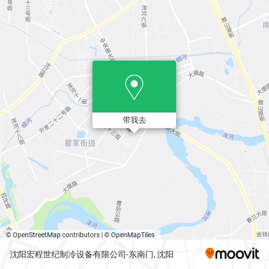 沈阳宏程世纪制冷设备有限公司-东南门地图