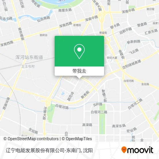辽宁电能发展股份有限公司-东南门地图