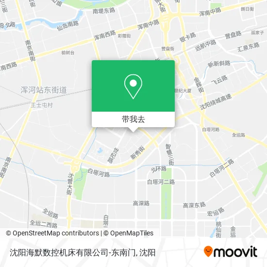沈阳海默数控机床有限公司-东南门地图