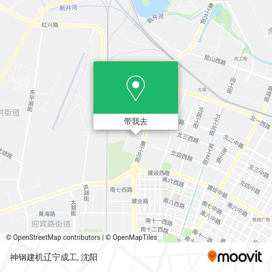 神钢建机辽宁成工地图