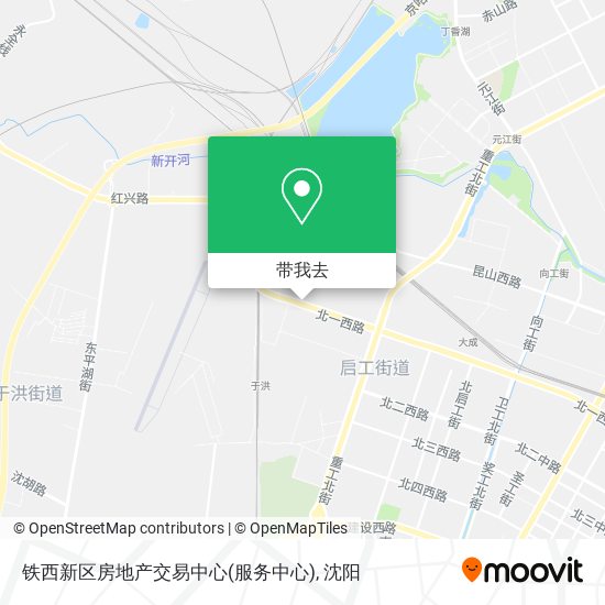 铁西新区房地产交易中心(服务中心)地图