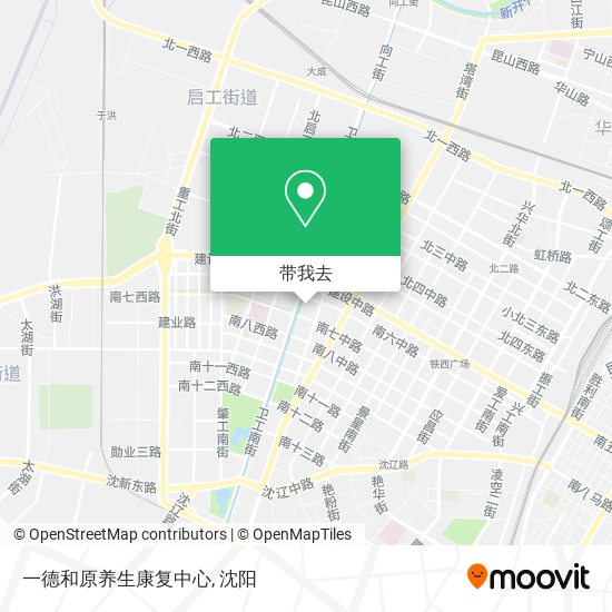 一德和原养生康复中心地图