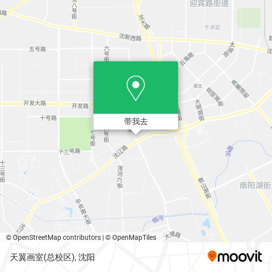 天翼画室(总校区)地图