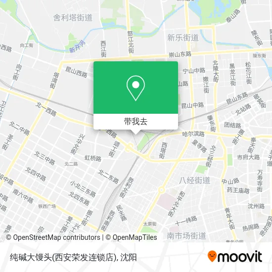 纯碱大馒头(西安荣发连锁店)地图
