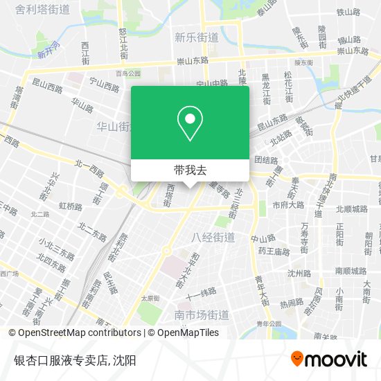 银杏口服液专卖店地图