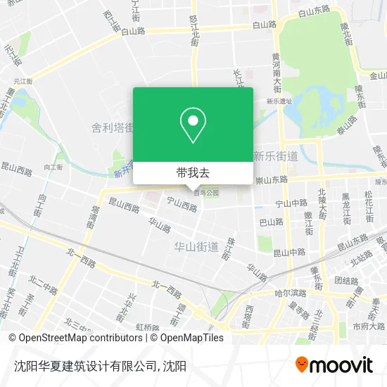 沈阳华夏建筑设计有限公司地图