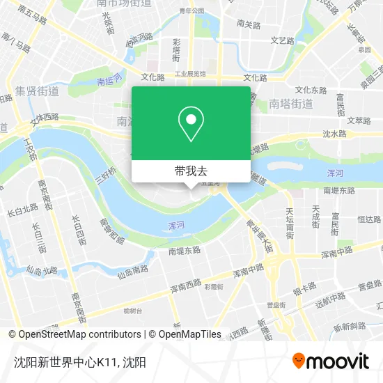 沈阳新世界中心K11地图