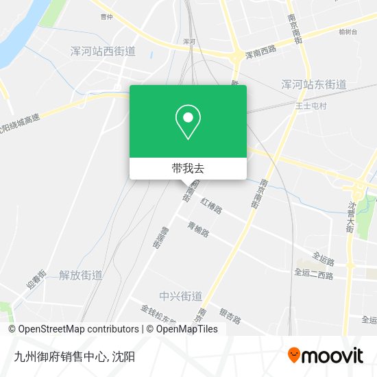 九州御府销售中心地图