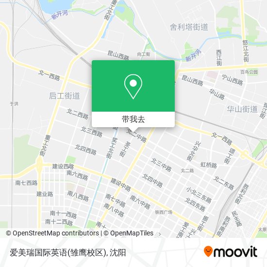 爱美瑞国际英语(雏鹰校区)地图
