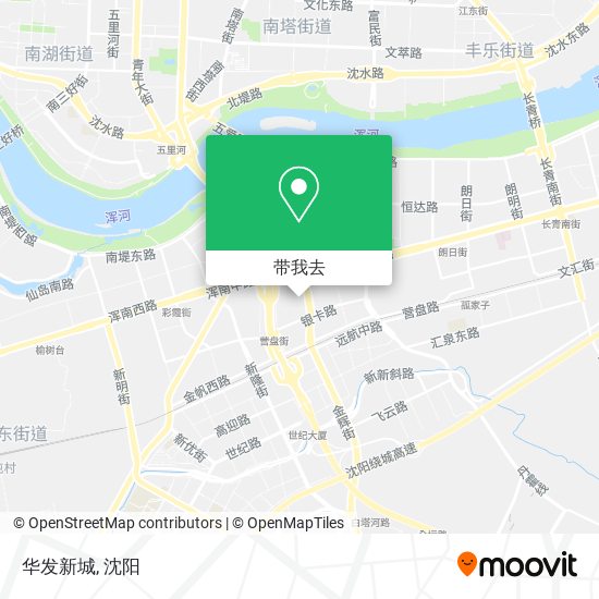 华发新城地图