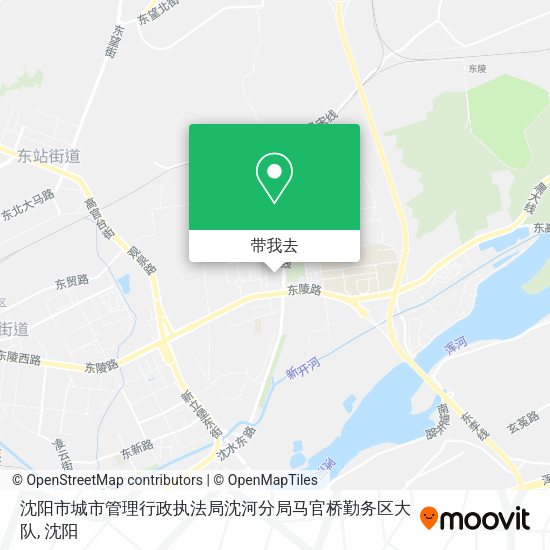 沈阳市城市管理行政执法局沈河分局马官桥勤务区大队地图
