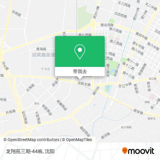 龙翔苑三期-44栋地图
