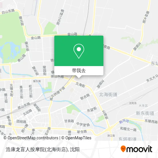 浩康龙盲人按摩院(北海街店)地图