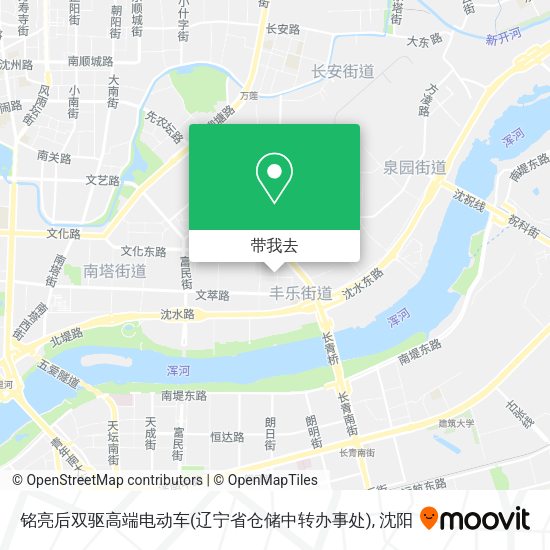 铭亮后双驱高端电动车(辽宁省仓储中转办事处)地图