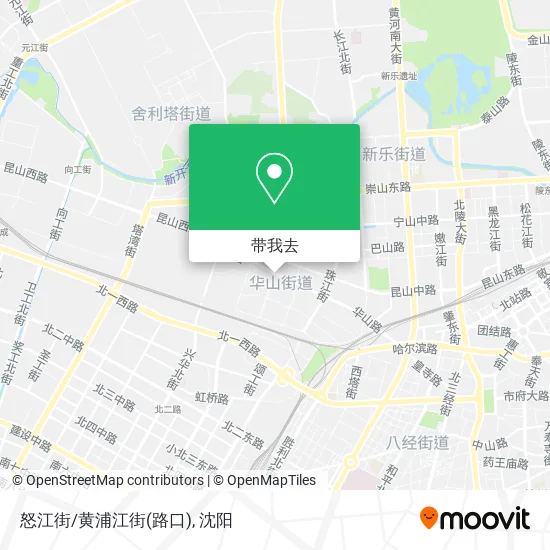 怒江街/黄浦江街(路口)地图