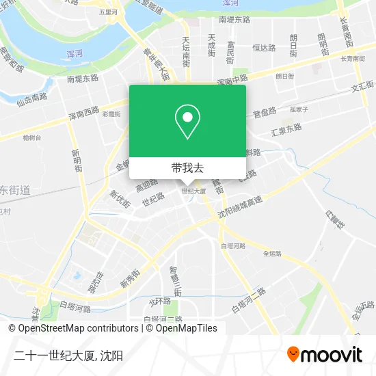 二十一世纪大厦地图