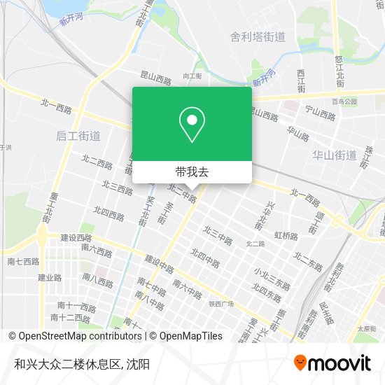 和兴大众二楼休息区地图