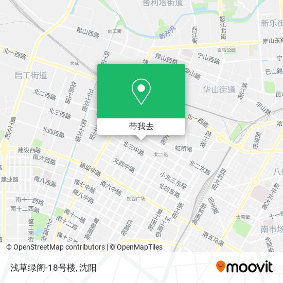 浅草绿阁-18号楼地图