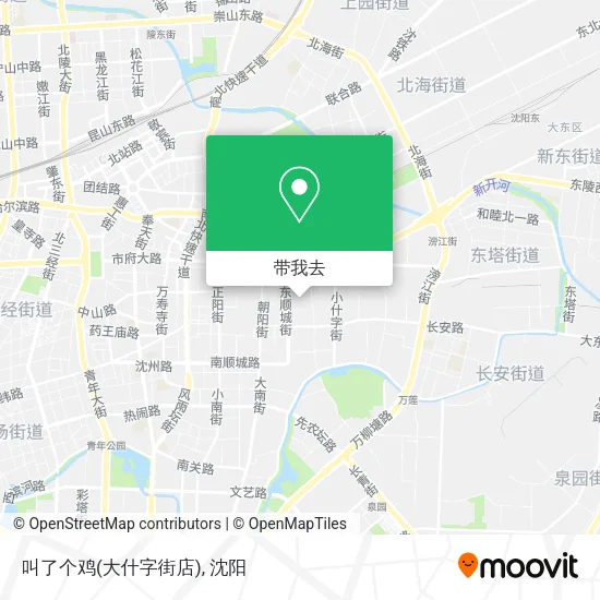 叫了个鸡(大什字街店)地图