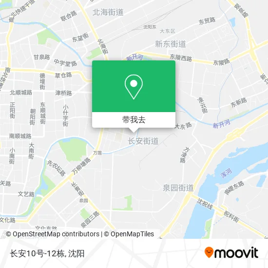 长安10号-12栋地图