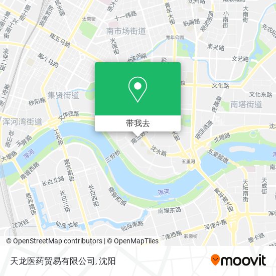 天龙医药贸易有限公司地图