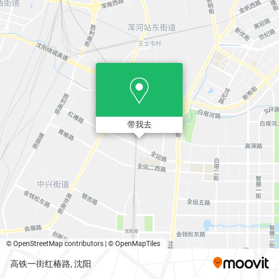 高铁一街红椿路地图