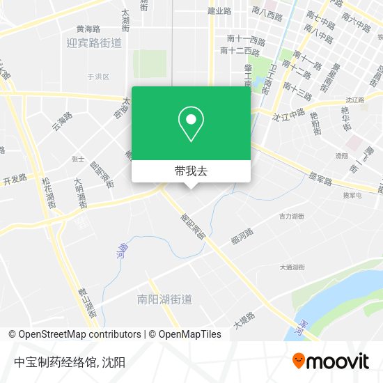 中宝制药经络馆地图