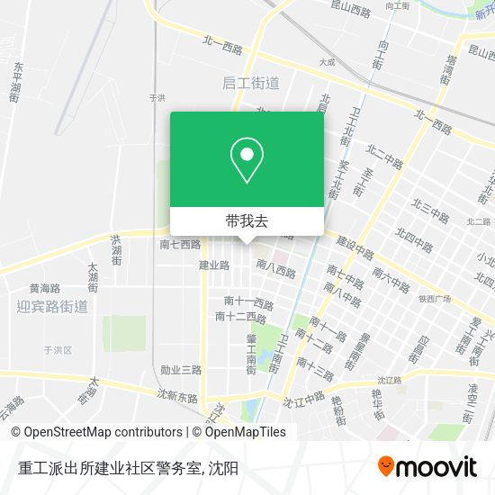 重工派出所建业社区警务室地图