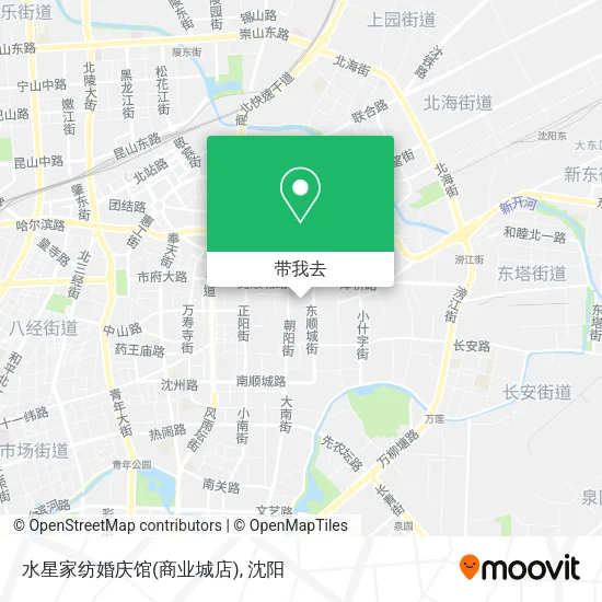 水星家纺婚庆馆(商业城店)地图