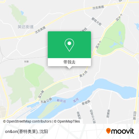 on&on(赛特奥莱)地图