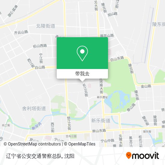 辽宁省公安交通警察总队地图