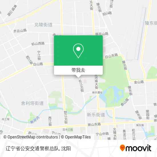 辽宁省公安交通警察总队地图