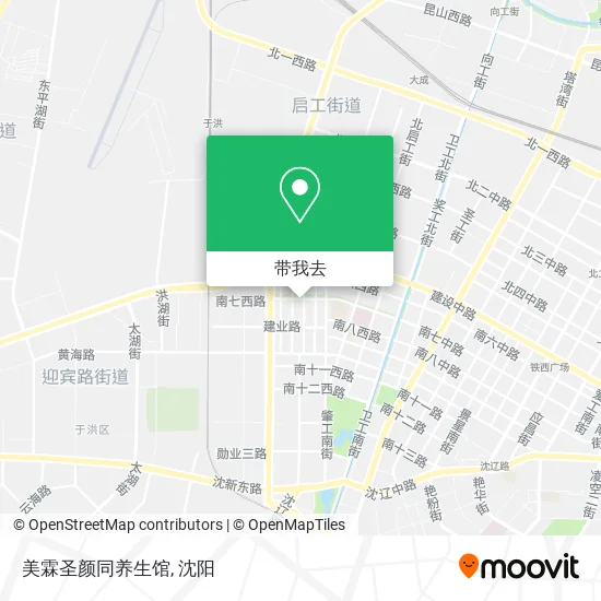 美霖圣颜同养生馆地图