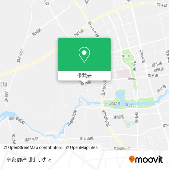 皇家御湾-北门地图