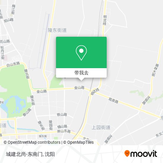 城建北尚-东南门地图