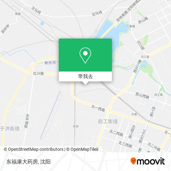 东福康大药房地图