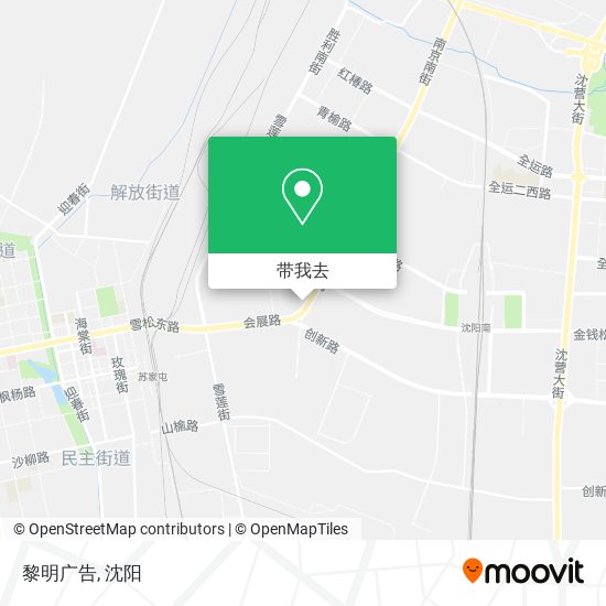 黎明广告地图