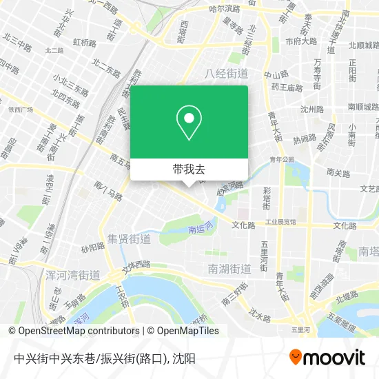 中兴街中兴东巷/振兴街(路口)地图