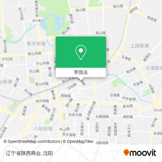 辽宁省陕西商会地图
