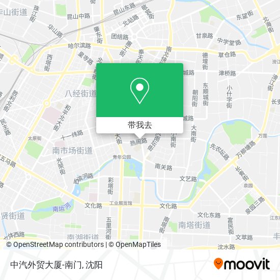 中汽外贸大厦-南门地图