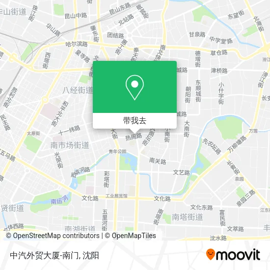 中汽外贸大厦-南门地图
