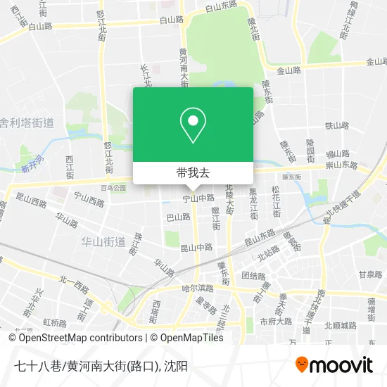 七十八巷/黄河南大街(路口)地图