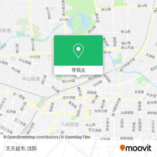 天天超市地图