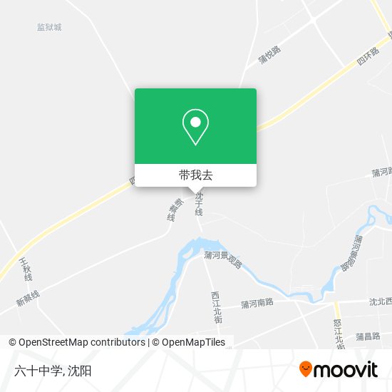 六十中学地图