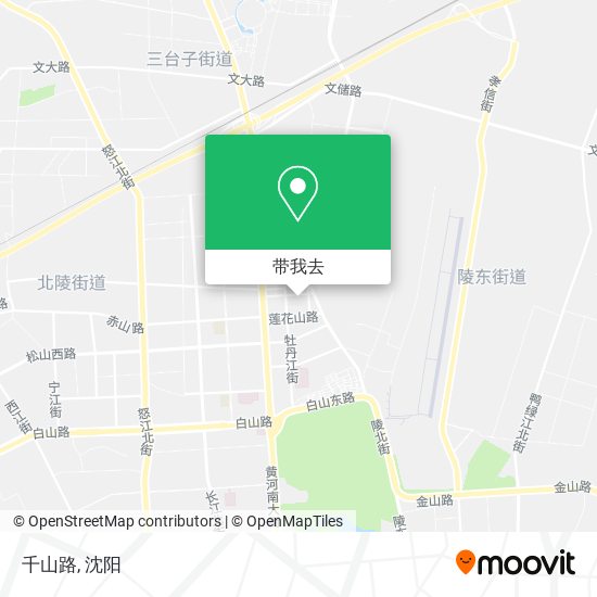 千山路地图