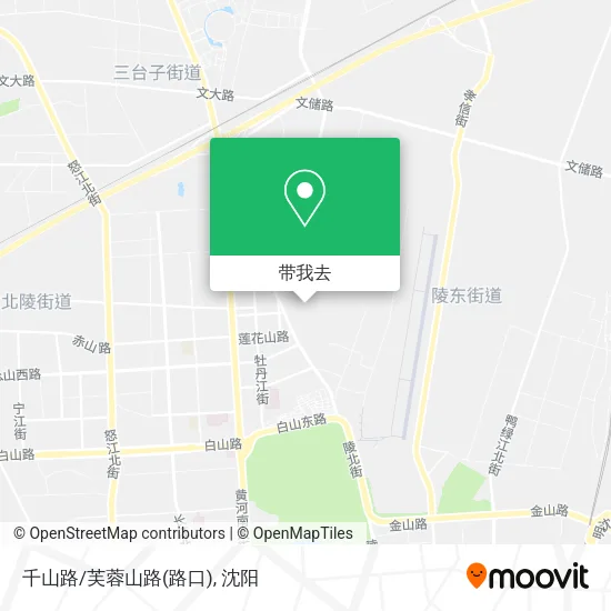 千山路/芙蓉山路(路口)地图