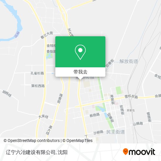 辽宁六冶建设有限公司地图