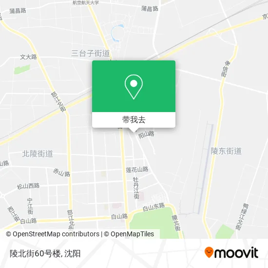 陵北街60号楼地图