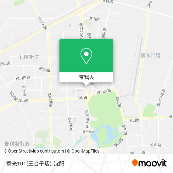 章光101(三台子店)地图