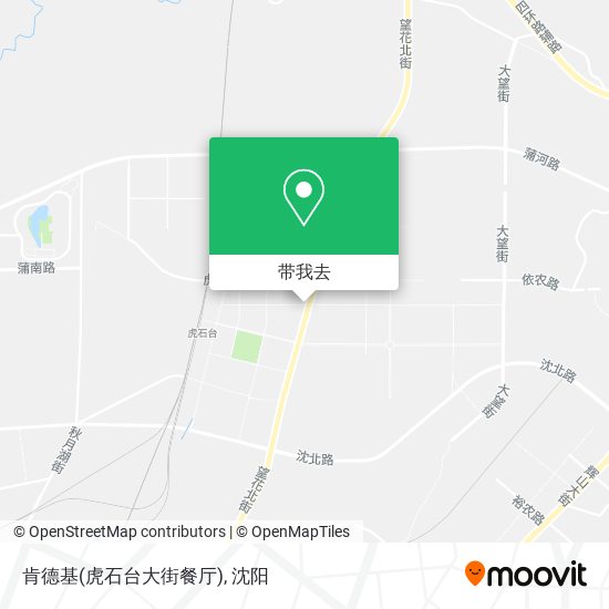 肯德基(虎石台大街餐厅)地图